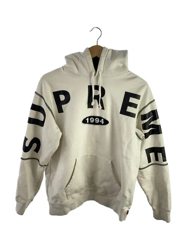 Sweat à capuche Supreme blanc S occasion