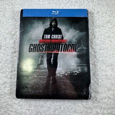 NEW Mission: Impossible 4 Ghost Protocol (Blu-ray, 2011, Steelbook Metalpak)