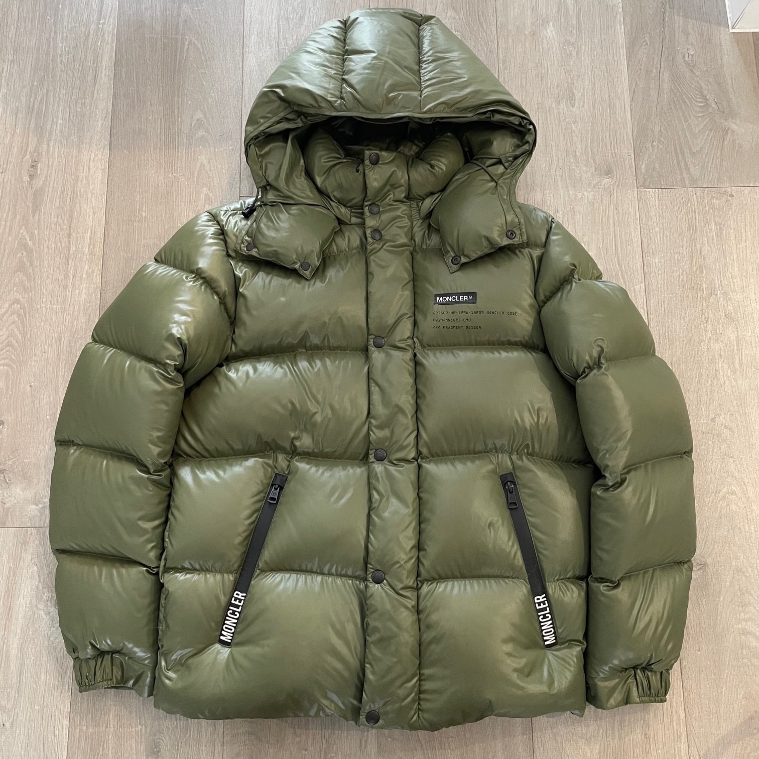 MONCLER X FRAGMENT Hanriot Down Puffer Jacket 100percent Authentic RARE Size 3 Genius image 2