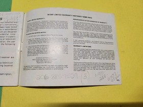 The Legend of Zelda Nintendo NES Manual Only ~ Instruction Booklet~ NES-ZL-USA-1