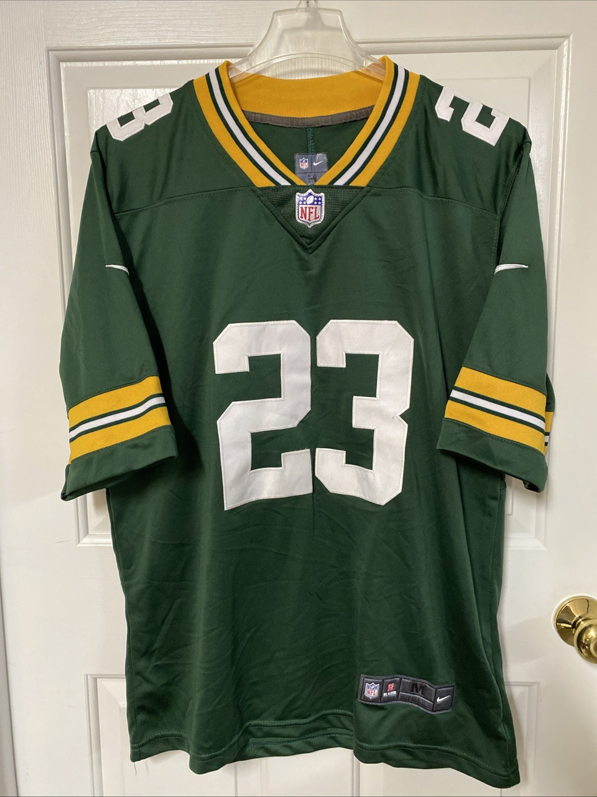 Nike Green Bay Packers NFL #23 Jaire Alexander Football Jersey Men’s Size M