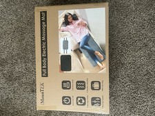 Health Touch Double-Sided Full Body Massage Mat Vibration Heat Hi Lo Relaxation