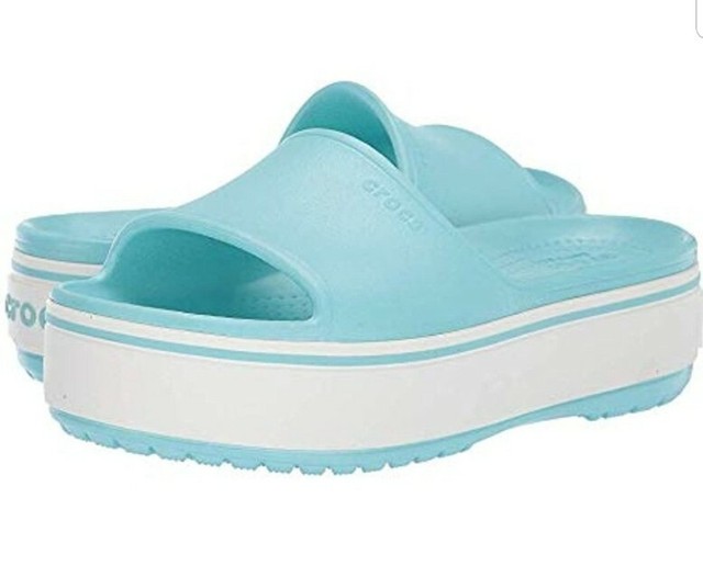 mens platform crocs