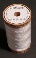 Cotton Machine Quilting Thread 40wt 500yd White 762303576759