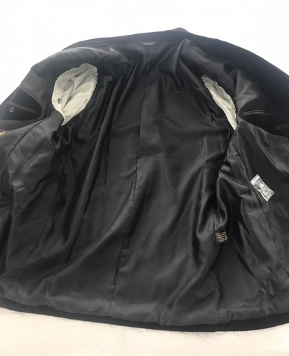 Metroclub Collection Men's Black "Super Corduroy" Suit Jacket Size 52R ~ NWT - Picture 4 of 12