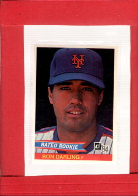 1984 Donruss #30b Ron Darling MINT RC Rookie Mets COR ID:59447 | eBay