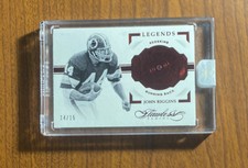 2016 Panini Flawless #134 John Riggins Legends Ruby Gemstone /15 Sealed