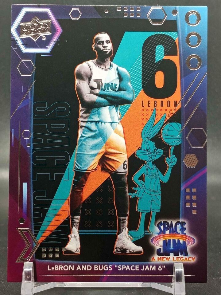 LeBron James 2021 Upper Deck Space Jam Bugs