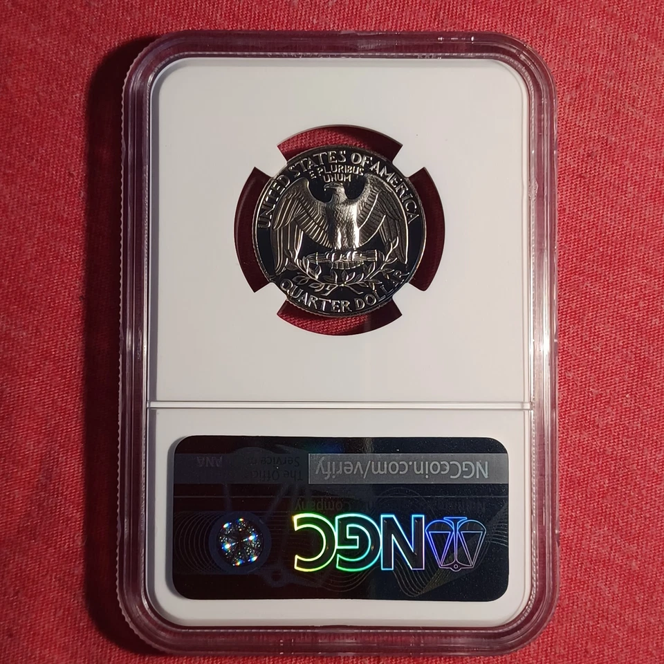 USA 1992-S Quarter 25c Coin - NGC X 10 PR70 - Image 2 of 2