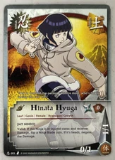 Naruto CCG - Hinata Hyuga - #093 - Starter Deck Uncommon