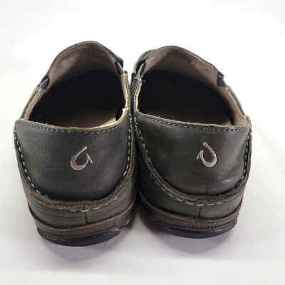 Olukai Moloa Leather Loafers US 10 EU 43 Shoes Slip On Moc  display picture 3