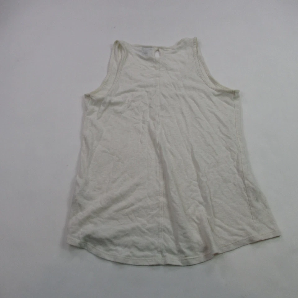 Camisa Patagonia para mujer mediana sin mangas ropa deportiva sin mangas camiseta blanca ligera Foto 4 de 4