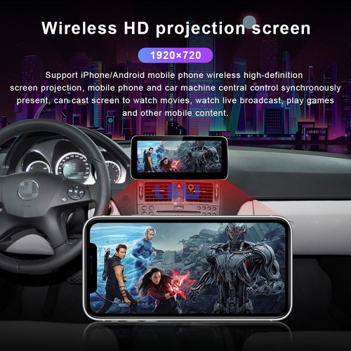 12.3" For Mercedes Benz C GLC V R Class 2015-2020 Android Car Player GPS Radio - Picture 6 of 12