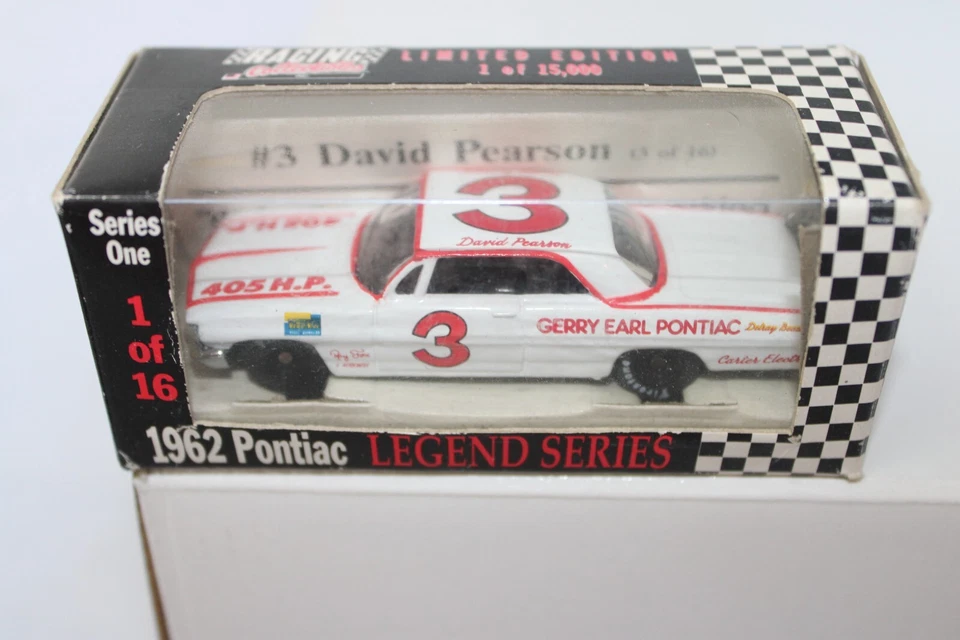 DAVID PEARSON 1962 RCCA #3 GERRY EARL PONTIAC 1/64 MEGA XRARE! - Image 2 of 4