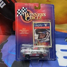 Darrell Waltrip NASCAR Diecast Car 1:64 Winner’s Circle Silver 25th Anniversary