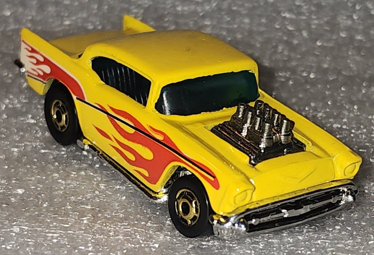 Vintage 1976 Hot Wheels '57 Chevy Yellow | eBay