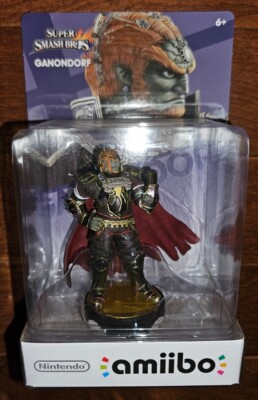 Super Smash Bros Amiibo Ganondorf USA NEW Switch First Edition Wii U 3DS  Print