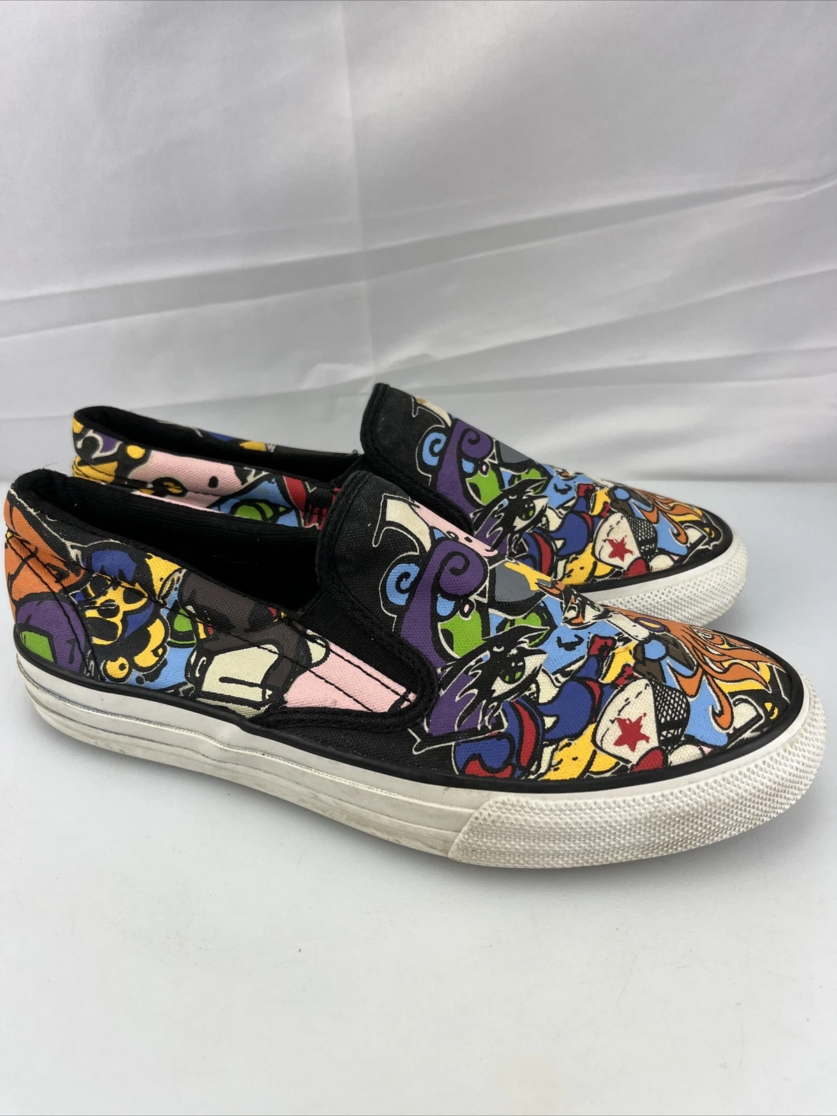 Converse slip on scarpe uomo taglia 8 personaggi animazione