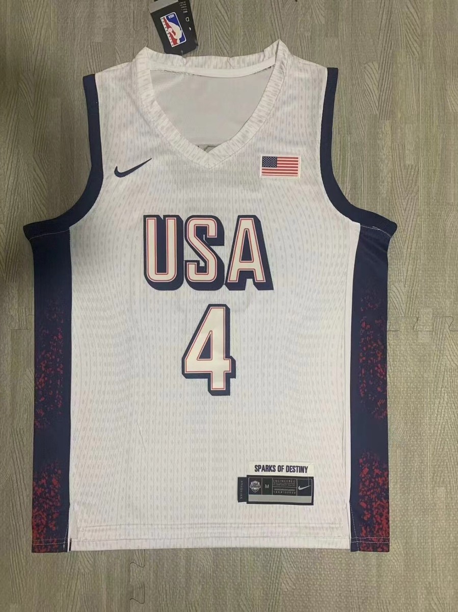 USA Men's National Team USA Basketball Jersey OLYMPIC Curry