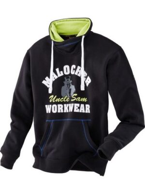 Uncle Sam Kapuzensweatshirt Sweatshirt schwarz/royal/limette