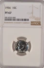 1956 Proof Roosevelt Dime 10c NGC Certified PF67