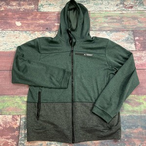 adidas terrex jacket green