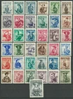 1948 Regular stamps "National Costumes" complete ** MNH