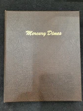 1916-1945 MERCURY DIME COMPLETE ANTIQUE SET COLLECTION DANSCO 76 COINS *NO 1916D