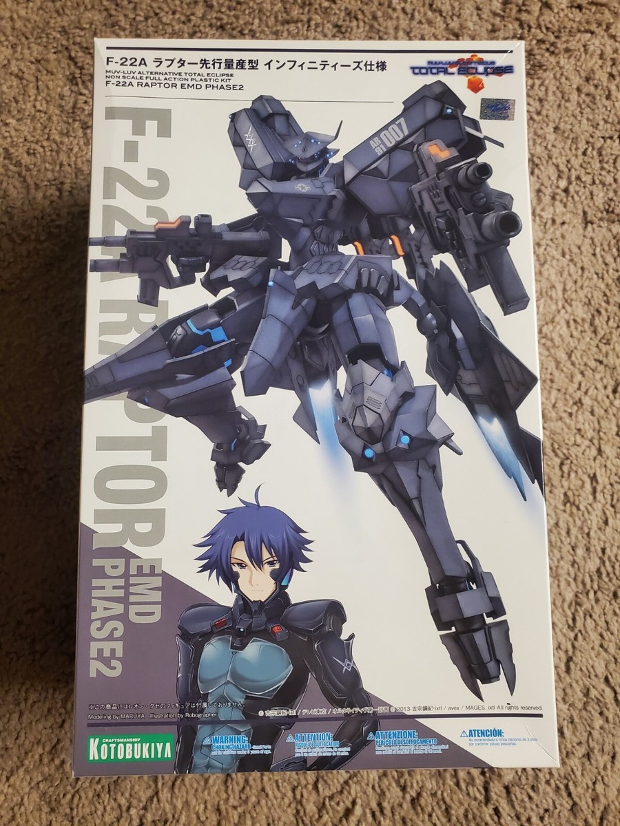 Kotobukiya F-22A Raptor Emd Phase2 Full Action Model Kit (7.09
