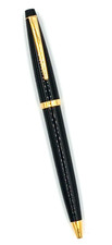 Blue CROSS Ballpoint Pen with Gold Trim
