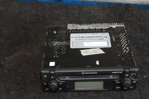 Mercedes-Benz SLK R 170 Mopf Radio Audio 10 MF 2910 A 169 820 03 86