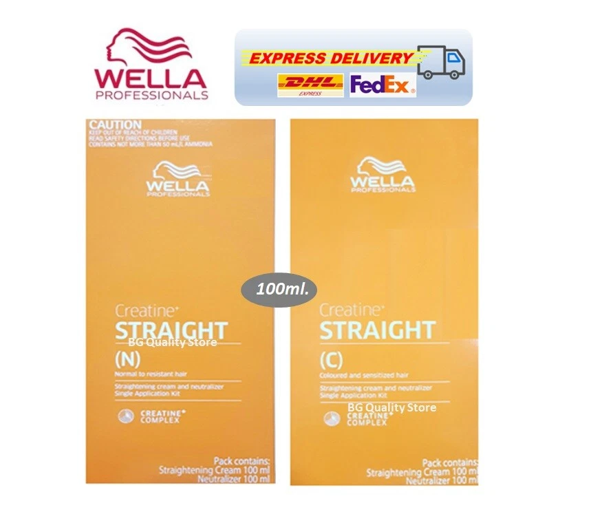 Wella straightening kit top