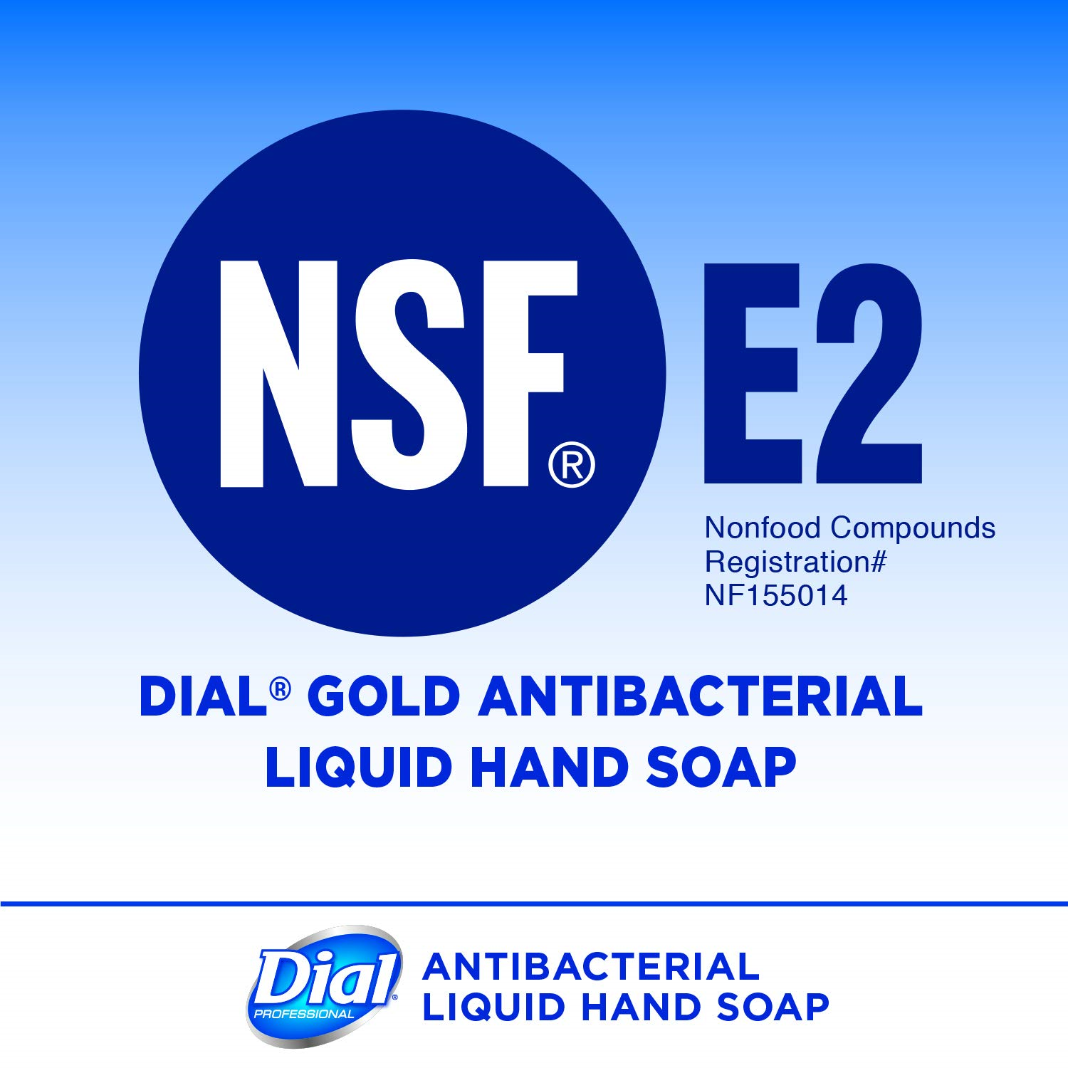 Dial Professional Gold Antibacterial Liquid Hand Soap, 1 Gallon Refill