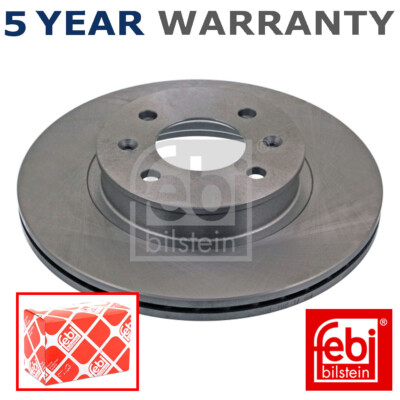 Febi Front Brake Discs Fits Hyundai Getz 2002-2010