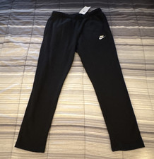 Nike Mens Black Fleece Sweatpants Size M Regu...