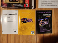The Legend of Zelda: Majora's Mask - Nintendo 64 (CIB) Original Owner ☆Exellent