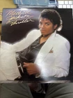 MICHAEL JACKSON "Thriller" orig UK 1982 EPIC label vinyl LP + inner EX 2A1/5B1