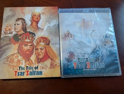 The Tale of Tsar Saltan (1967) Deaf Crocodile NEW SEALED w/ OOP Slipcover