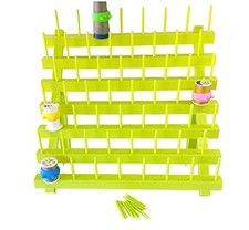 70 Spools Thread Holder Rack Sewing Thread Organizer Stand Embroidery Quilting