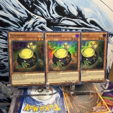 3 x Kuribandit  (2 Green,1 blue) | DLCS-EN004 1st +BONUS HOLO