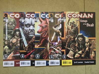 Conan And The Songs Of The Dead 1-5, Full Series, Joe Lansdale, Tim Truman 2006