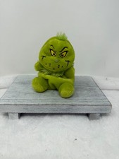 Dr. Seuss How The Grinch Stole Christmas GRINCH 6" Beanbag Plush Toy by Aurora