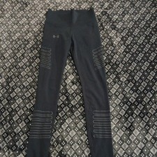 UNDER ARMOUR Womens Compression Reflective HeatGear leggings size Small