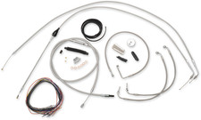 LA Choppers Complete Bar Swap Cable & Brake Line Kit LA-8005KT2A-13 Made in USA