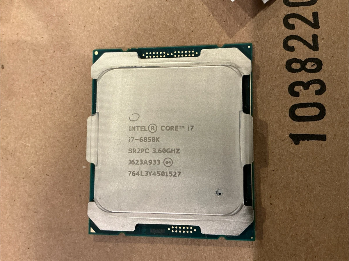 Intel Core i7-6850K Processor Model Computer Processors (CPUs) for