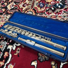 Yamaha YFL-211S CONCERT FLUTE Silver Plating with Hard Case Made in Japan