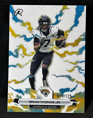 Topps Resurgence 2025 Brian Thomas Jr. White Surge #45 /125 Jacksonville Jaguars