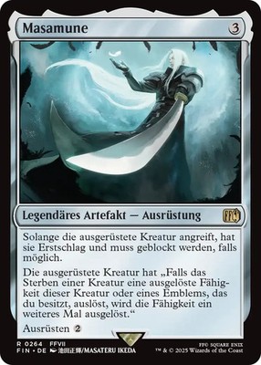 MTG Magic the Gathering FINAL FANTASY Masamune 264 rare deutsch
