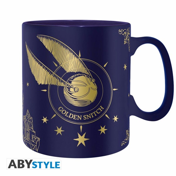 ABYstyle Becher Harry Potter - Goldener Schnatz, Keramik, 460 Ml, ABYMUGA597-image