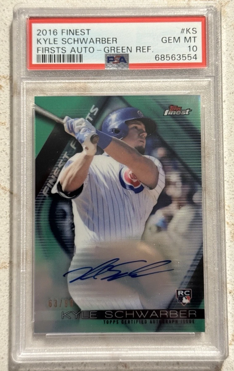 Kyle Schwarber Professional Sports Authenticator (PSA) Baseball